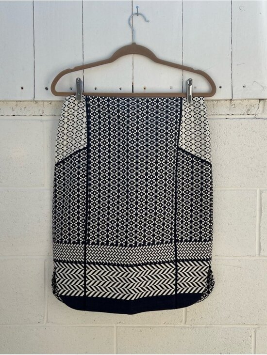 Dresses & Skirts - Black and Cream Checkered Skirt